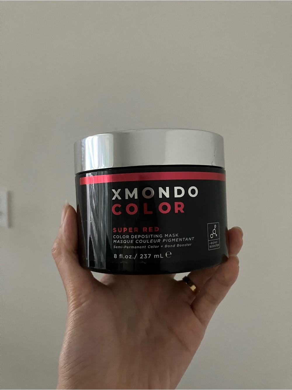 XMONDO Super Red Color Depositing Mask Brand New